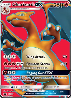 Charizard GX card from SM Black Star Promos, number SM60/248