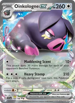 Oinkologne ex card from Scarlet & Violet, number 158/198