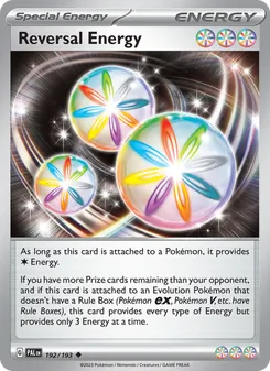 Reversal Energy card from Paldea Evolved, number 192/193