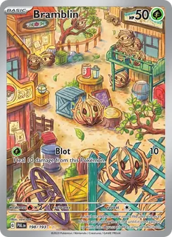 Bramblin card from Paldea Evolved, number 198/193