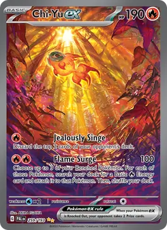 Chi-Yu ex card from Paldea Evolved, number 259/193