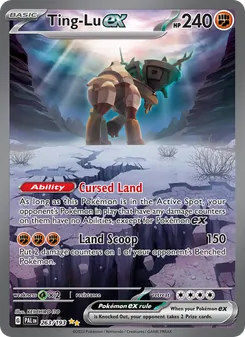 Ting-Lu ex card from Paldea Evolved, number 263/193