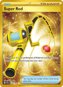 Super Rod card from Paldea Evolved, number 276/193