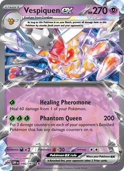Vespiquen ex card from Obsidian Flames, number 096/197