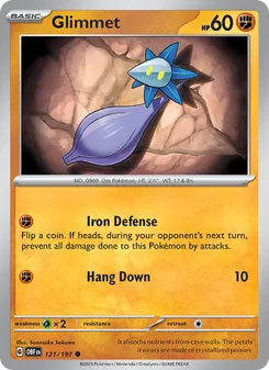 Glimmet card from Obsidian Flames, number 121/197