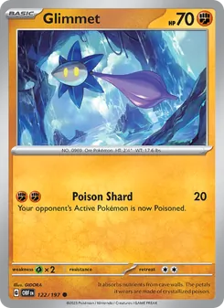 Glimmet card from Obsidian Flames, number 122/197
