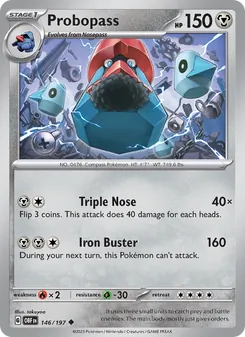 Probopass card from Obsidian Flames, number 146/197