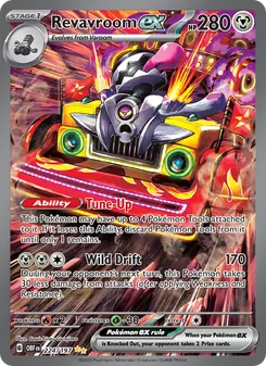Revavroom ex card from Obsidian Flames, number 224/197