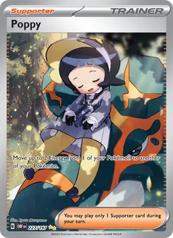 Poppy card from Obsidian Flames, number 227/197