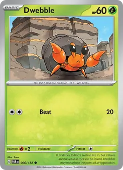 Dwebble card from Paradox Rift, number 006/182