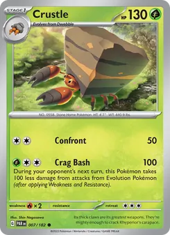Crustle card from Paradox Rift, number 007/182