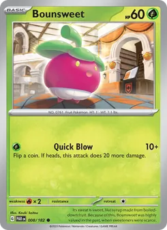 Bounsweet card from Paradox Rift, number 008/182