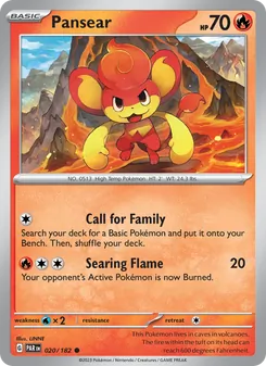 Pansear card from Paradox Rift, number 020/182