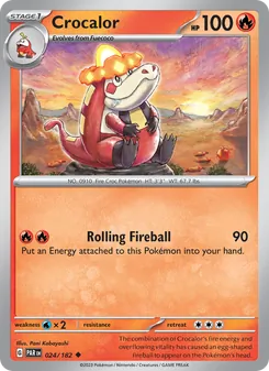 Crocalor card from Paradox Rift, number 024/182