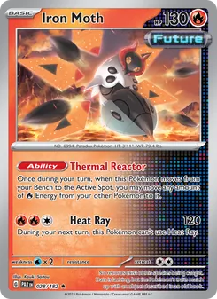 Iron Moth card from Paradox Rift, number 028/182