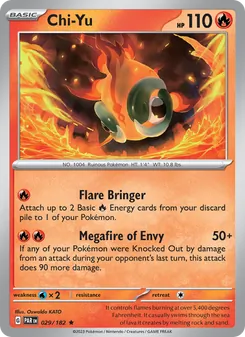 Chi-Yu card from Paradox Rift, number 029/182