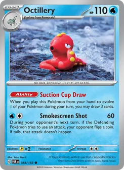 Octillery card from Paradox Rift, number 034/182