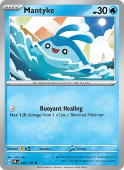 Mantyke card from Paradox Rift, number 039/182