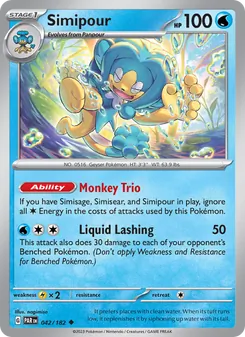 Simipour card from Paradox Rift, number 042/182