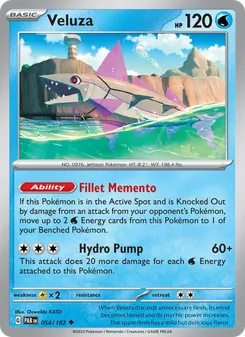 Veluza card from Paradox Rift, number 054/182