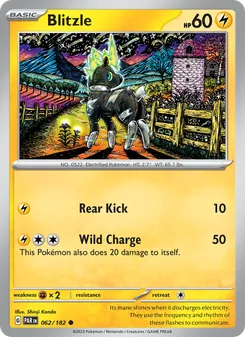 Blitzle card from Paradox Rift, number 062/182