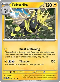 Zebstrika card from Paradox Rift, number 063/182