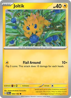 Joltik card from Paradox Rift, number 064/182