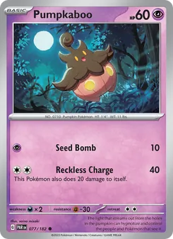 Pumpkaboo card from Paradox Rift, number 077/182