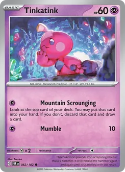 Tinkatink card from Paradox Rift, number 082/182