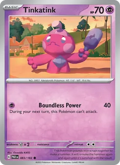 Tinkatink card from Paradox Rift, number 083/182