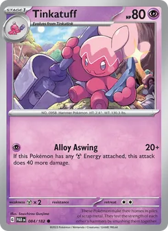 Tinkatuff card from Paradox Rift, number 084/182