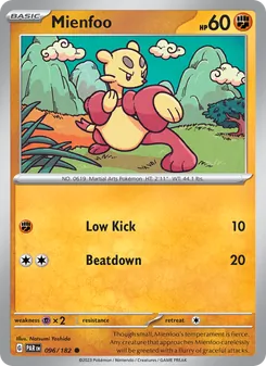 Mienfoo card from Paradox Rift, number 096/182