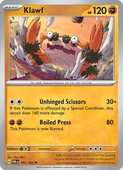 Klawf card from Paradox Rift, number 105/182