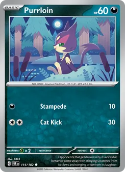 Purrloin card from Paradox Rift, number 114/182