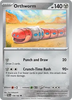 Orthworm card from Paradox Rift, number 138/182