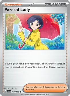 Parasol Lady card from Paradox Rift, number 169/182