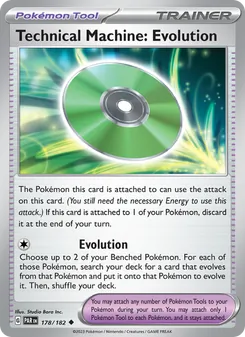 Technical Machine: Evolution card from Paradox Rift, number 178/182