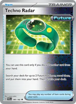 Techno Radar card from Paradox Rift, number 180/182