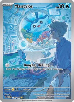 Mantyke card from Paradox Rift, number 189/182