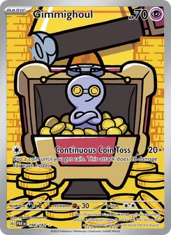 Gimmighoul card from Paradox Rift, number 198/182