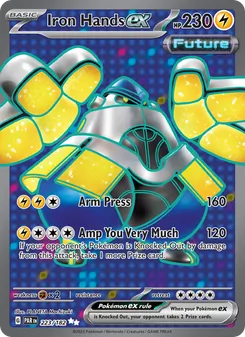 Iron Hands ex card from Paradox Rift, number 223/182