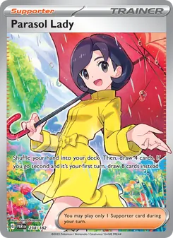 Parasol Lady card from Paradox Rift, number 238/182