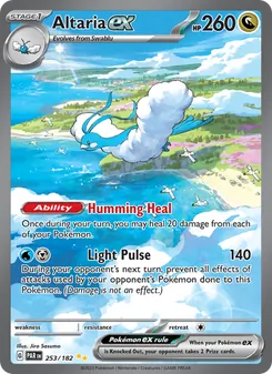 Altaria ex card from Paradox Rift, number 253/182