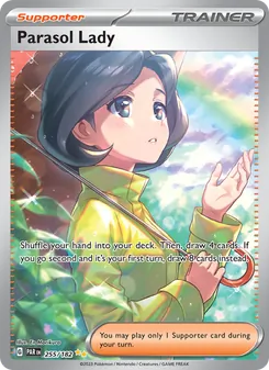 Parasol Lady card from Paradox Rift, number 255/182