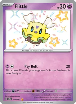 Flittle card from Paldean Fates, number 164/91