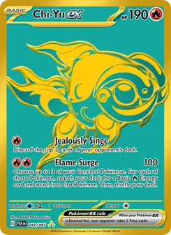 Chi-Yu ex card from Paldean Fates, number 241/91