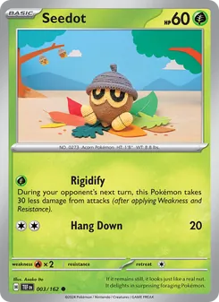 Seedot card from Temporal Forces, number 003/162