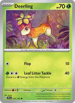 Deerling card from Temporal Forces, number 016/162