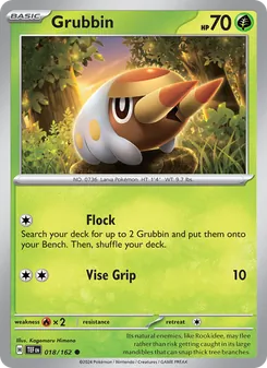 Grubbin card from Temporal Forces, number 018/162