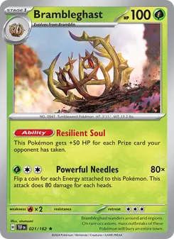 Brambleghast card from Temporal Forces, number 021/162
